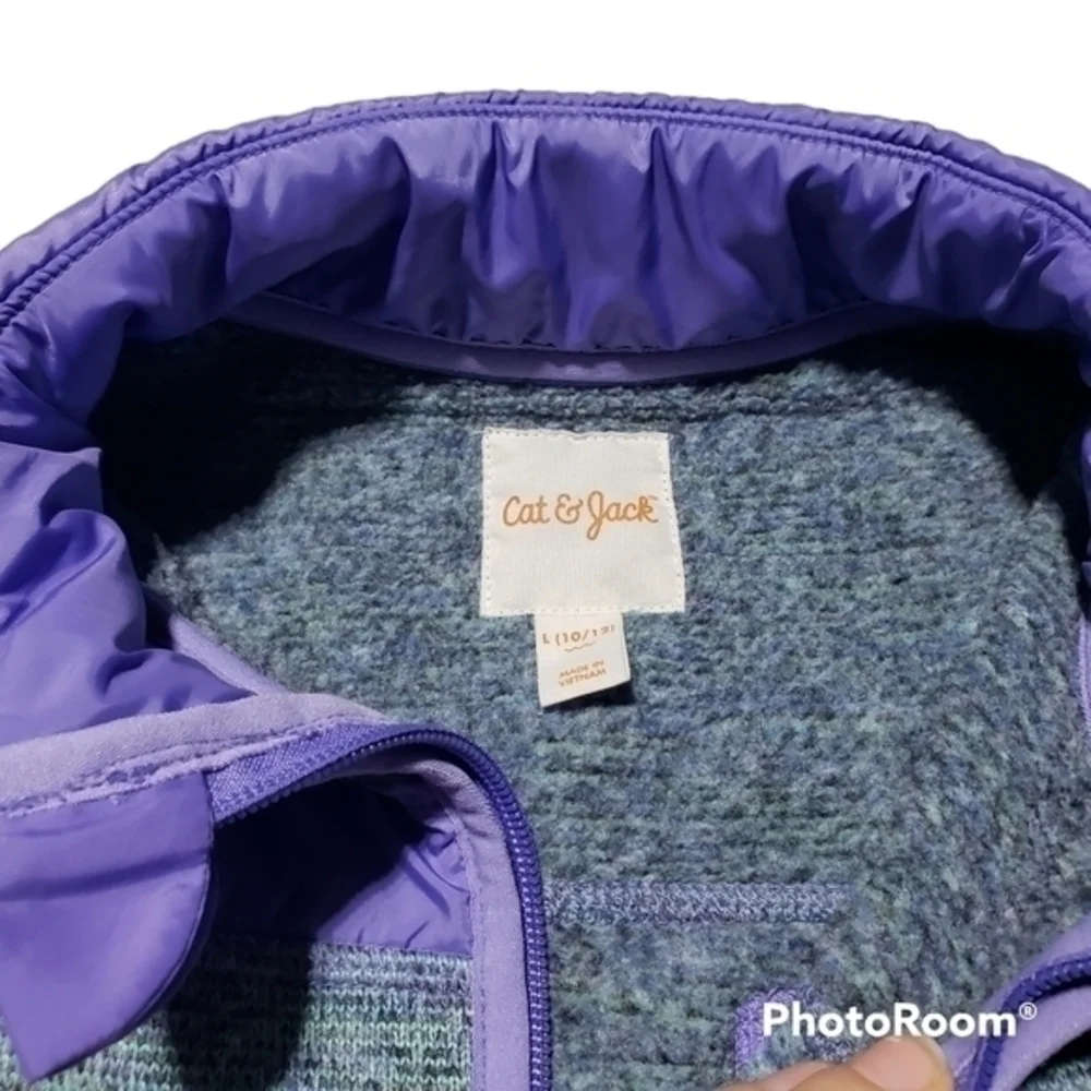 Cat & Jacket‎ Girls Full Zip Vest Size 10/12